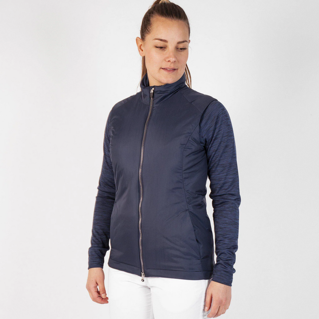 Galvin Green Ladies Lizl Windstopper Golf Vest - NAVY