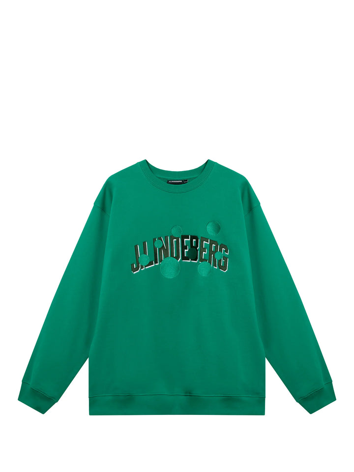 J.Lindeberg Mens Kyzer Crew Neck - Bosphorus