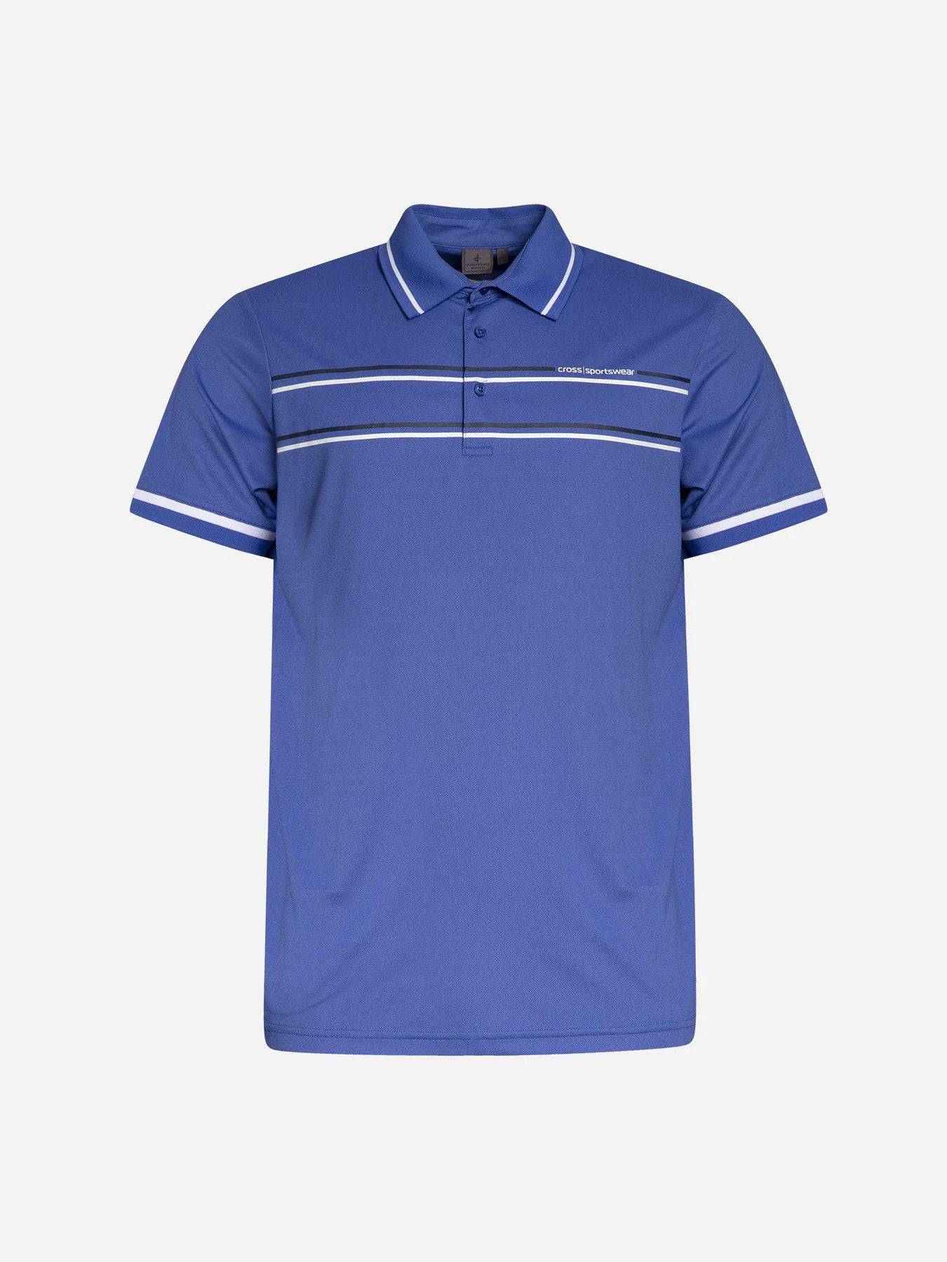 Cross Sportswear Mens Primus Polo - AMPARO BLUE