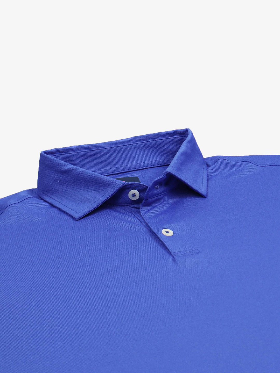 Donald Ross Mens Donny Solid Baby Pique Sport Fit Polo - COBALT