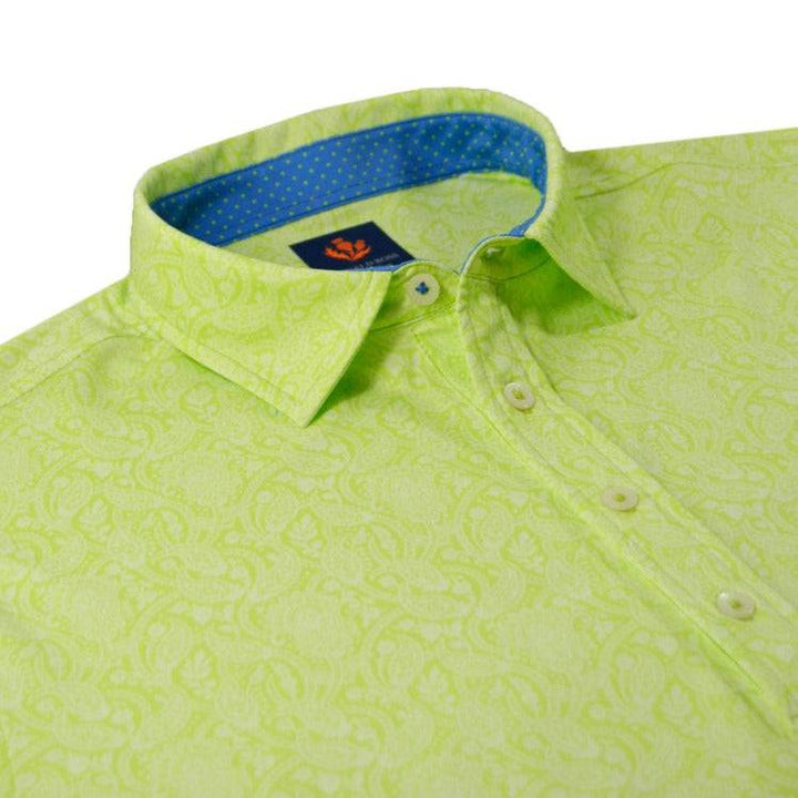 Donald Ross Mens Maxwell Sport Fit Polo - ALOE/COASTAL