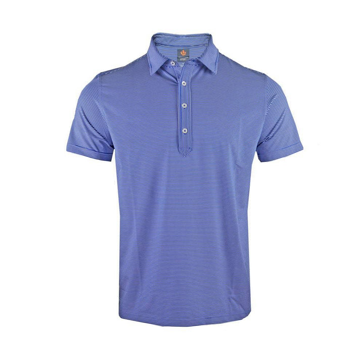 Donald Ross Mens Sport Fit Lennox Polo - NAVY/CREAM