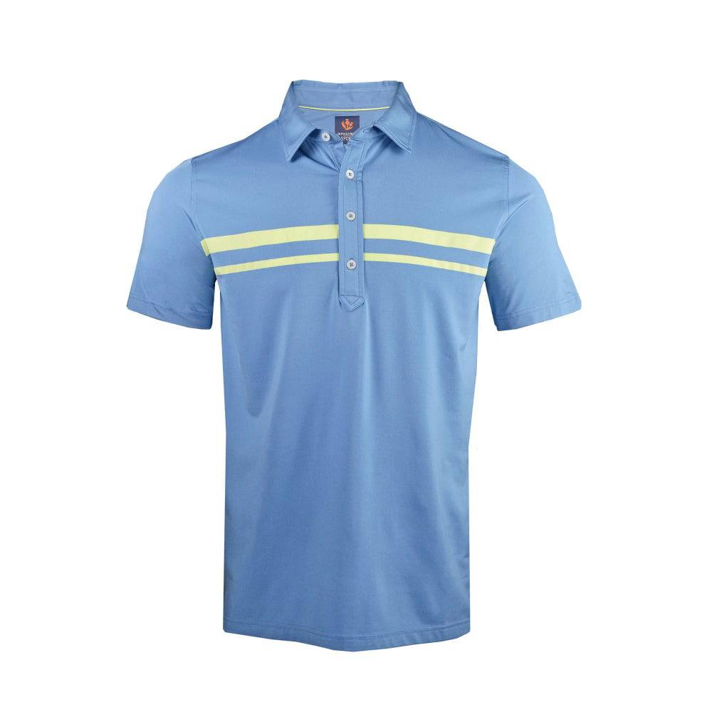 Donald Ross Mens Sport Fit Riley Polo - COASTAL/ALOE