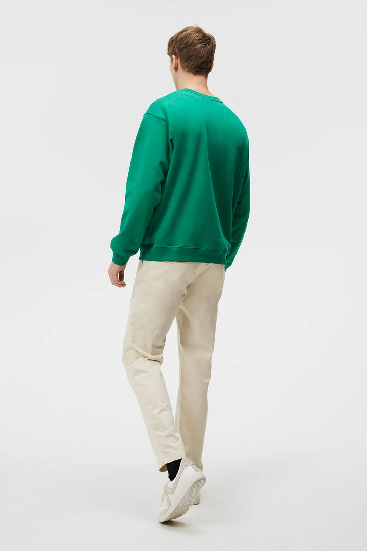 J.Lindeberg Mens Kyzer Crew Neck - Bosphorus