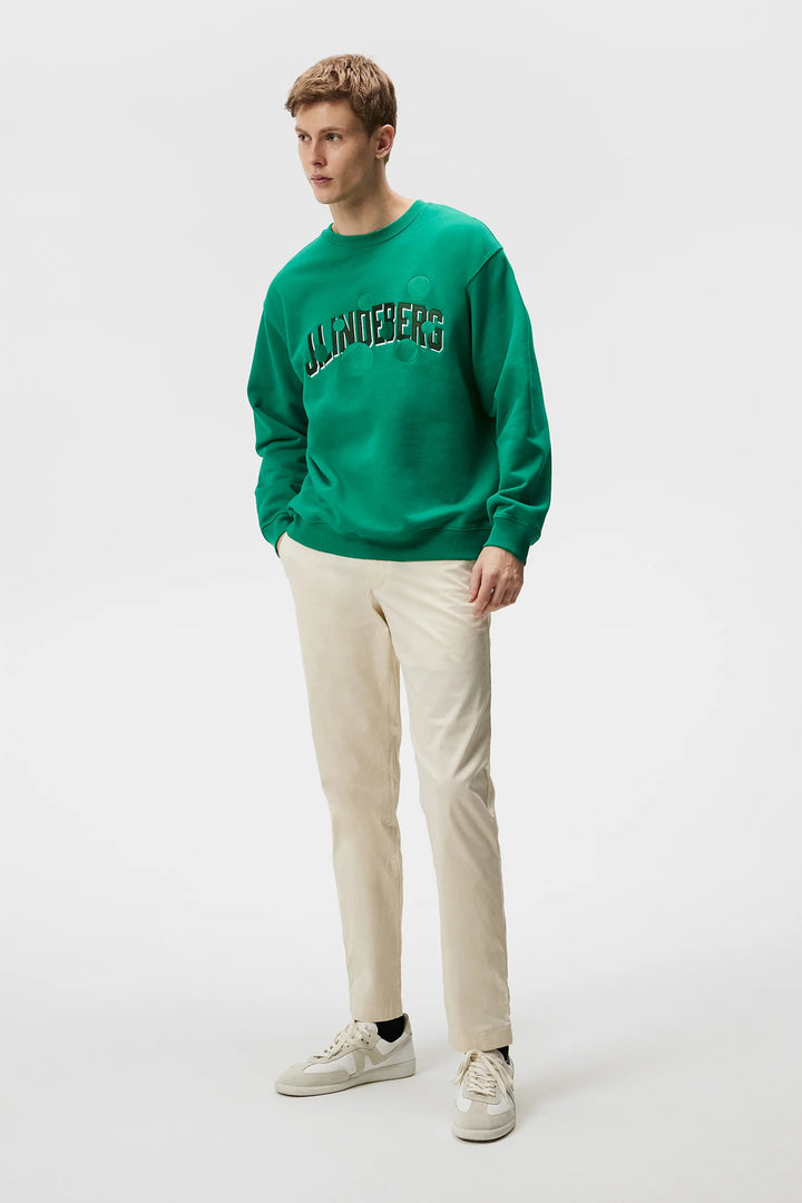 J.Lindeberg Mens Kyzer Crew Neck - Bosphorus