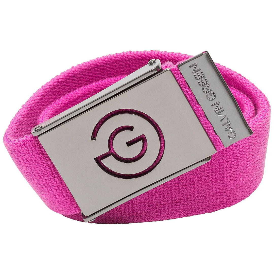 Galvin Green Men's Warren Elasticated Webbing Belt - Magenta