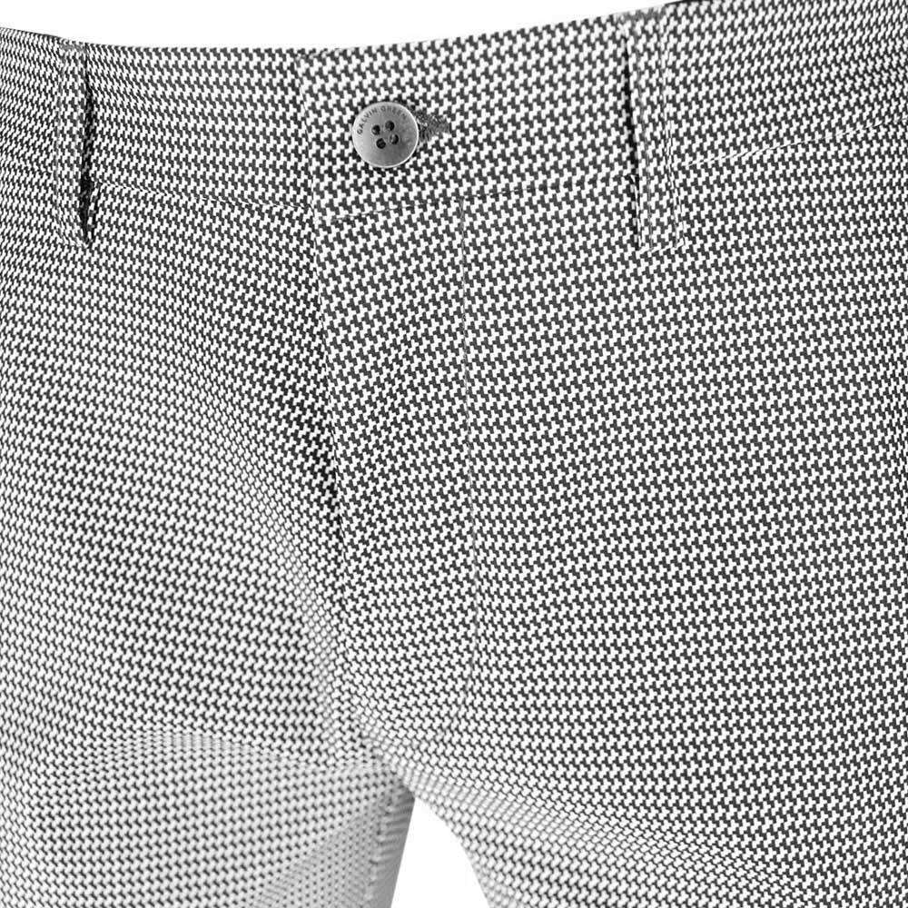 Galvin Green Mens NATE Ventil8+ HOUNDSTOOTH Golf Pants - BLACK/WHITE