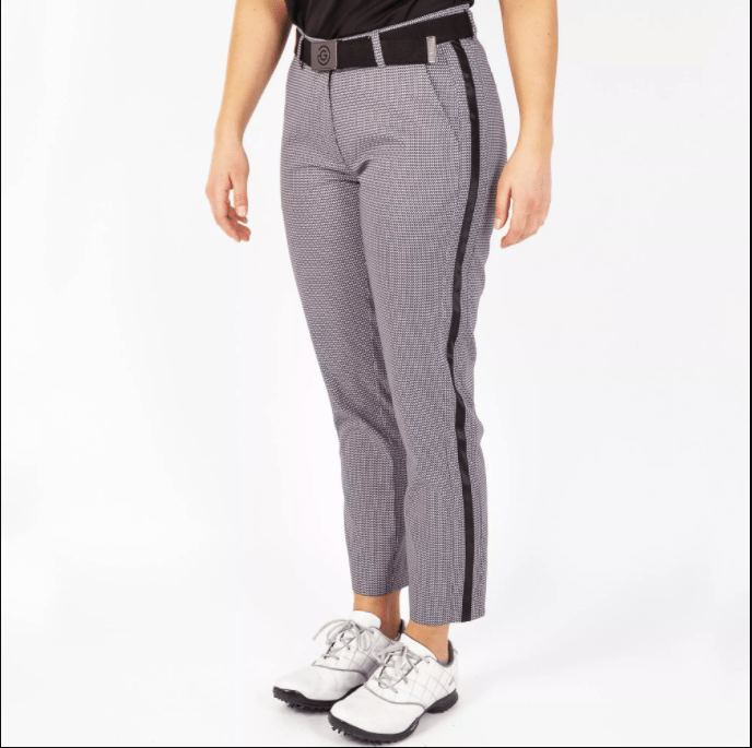 Galvin Green Womens Naomi Trouser Houndstooth - Black White