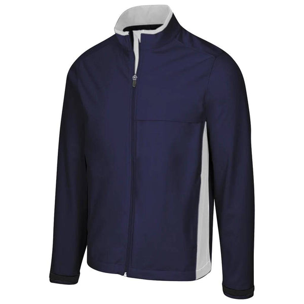 Greg Norman Mens Weatherknit Long Sleeve Full Zip Jacket NAVY S