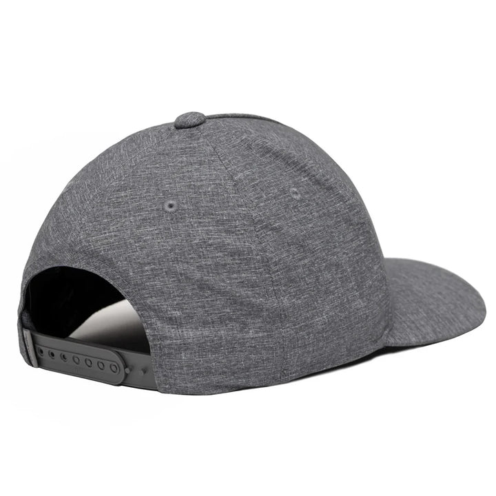 TRAVIS MATHEW MENS HEATER ANTI LOGO HAT - HEATHER QUIET SHADE