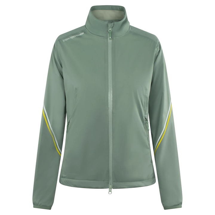 Cross Women's Hurricane FTX 4 Way Stretch Rain Jacket - JADE