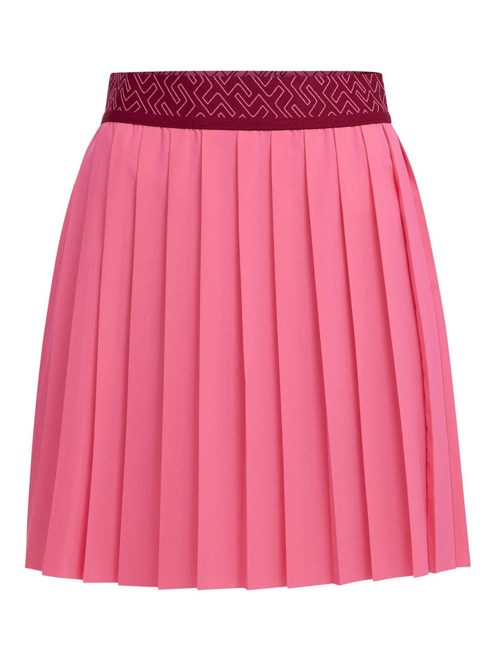 J.Lindeberg Womens Odia Pleated Golf Skirt - HOT PINK