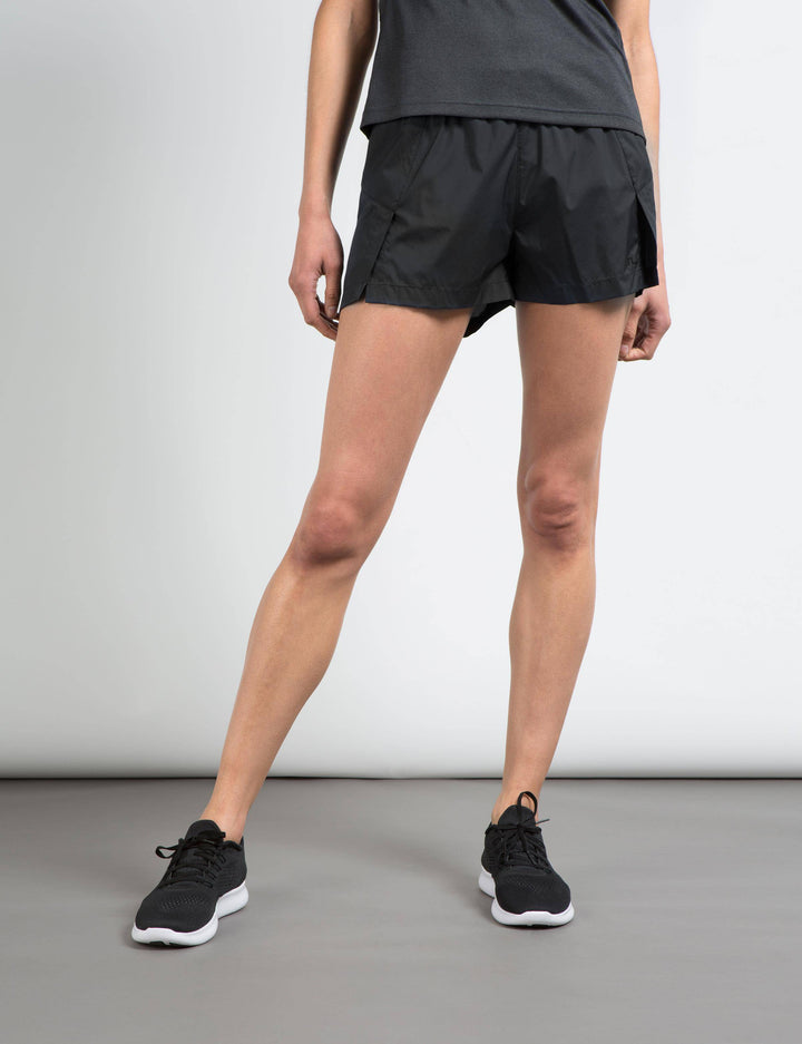 J.Lindeberg Womens Track Gym Shorts - Black