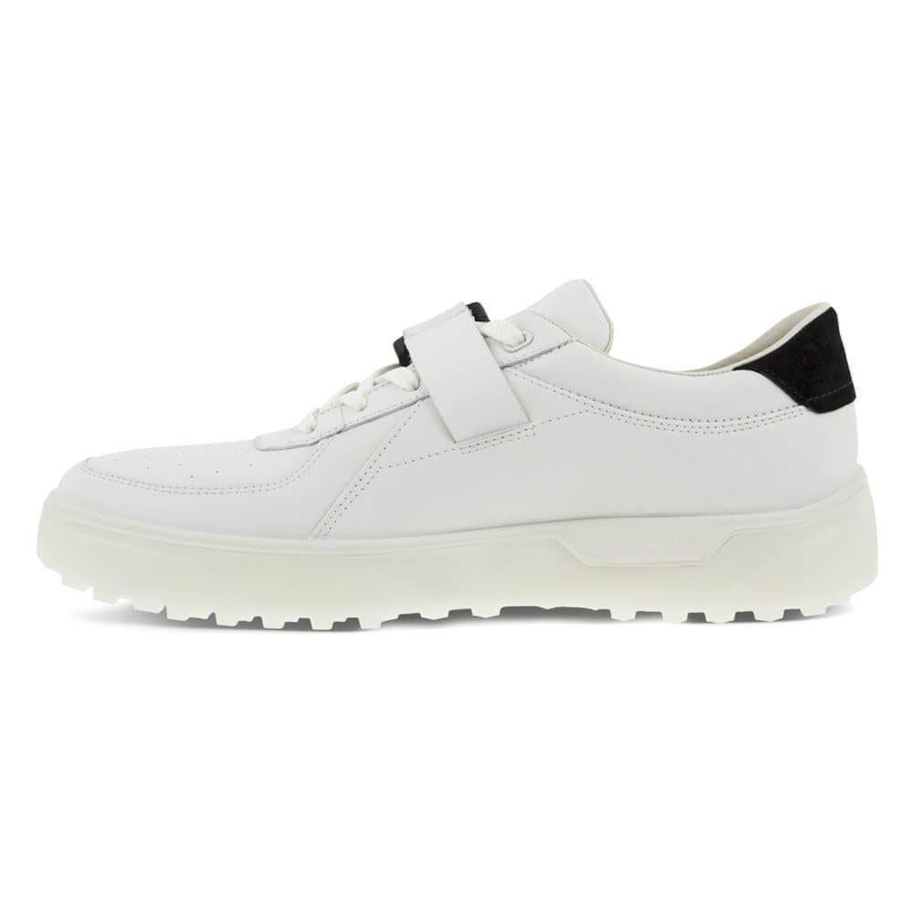 Ecco x J.Lindeberg Mens Golf Tray Buckle Shoes - WHITE