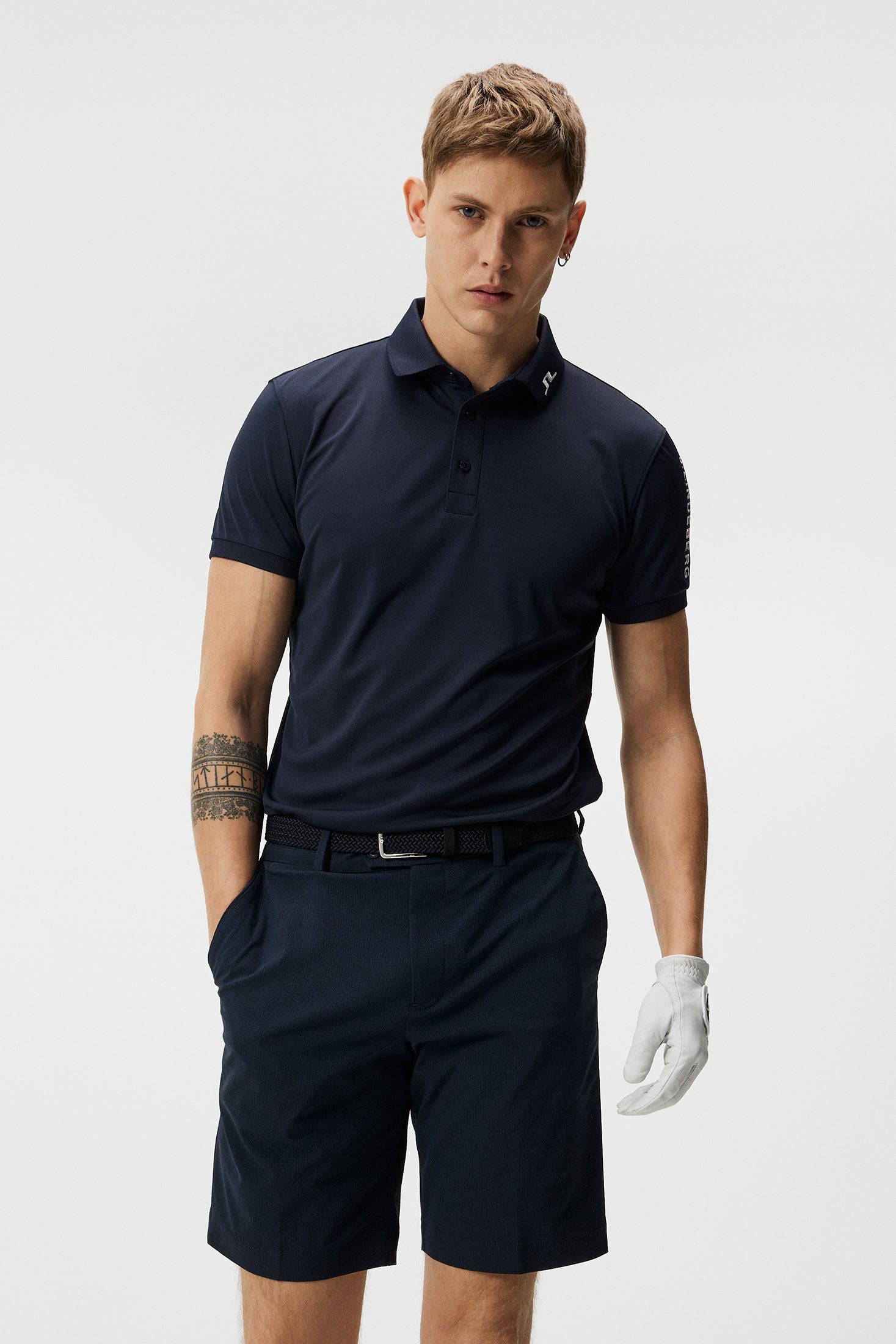 Navy slim outlet fit polo