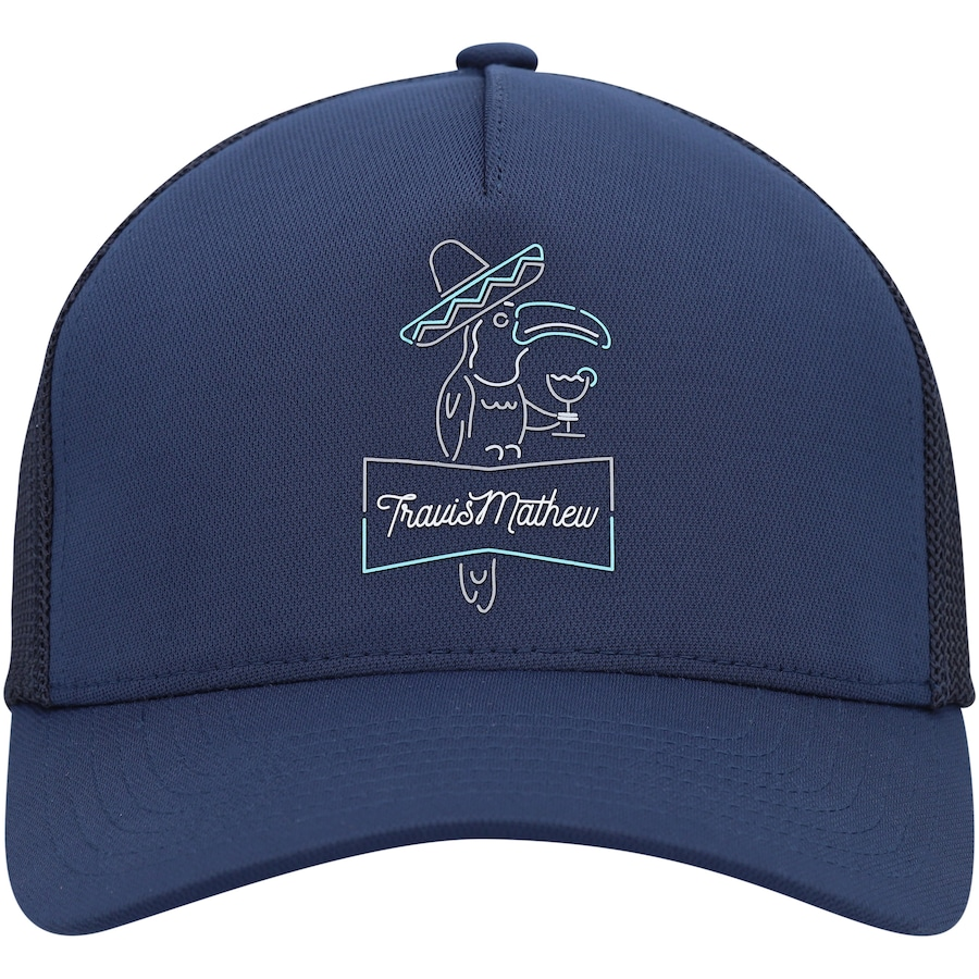 TRAVISMATHEW MORELIA TRUCKER HAT - DRESS BLUES - OSFA