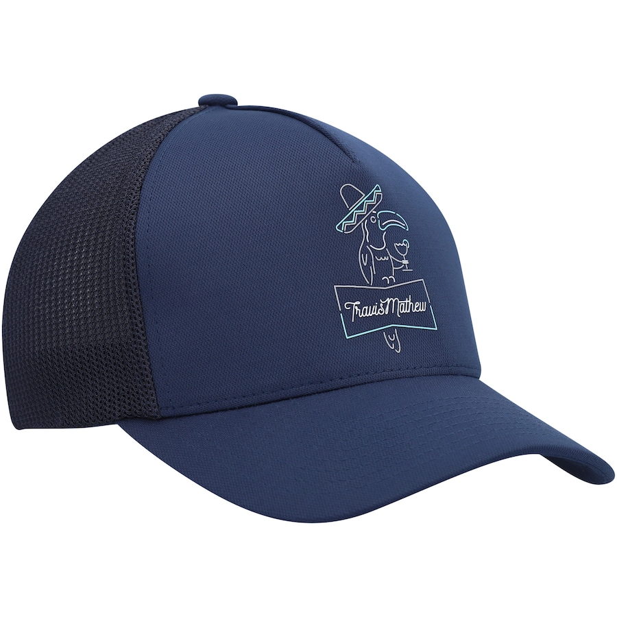 TRAVISMATHEW MORELIA TRUCKER HAT - DRESS BLUES - OSFA