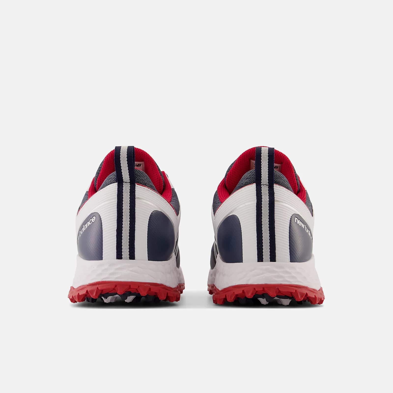 New Balance Mens Fresh Foam Contend Golf Shoe - NAVY RED | Golf