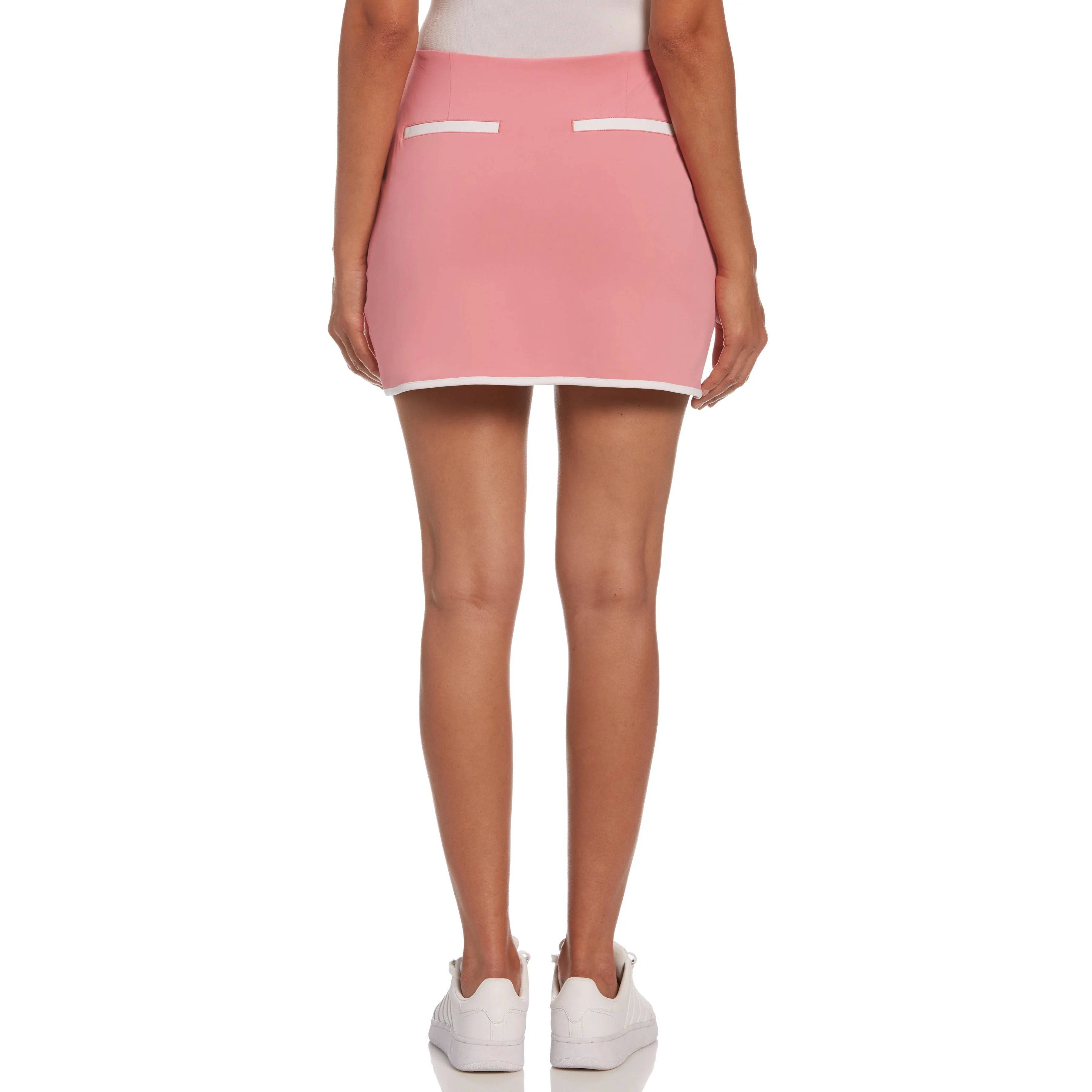 Original Penguin Womens A Line Golf Skort with Contrast Binding 14 CASHMERE ROSE Golf Anything Canada