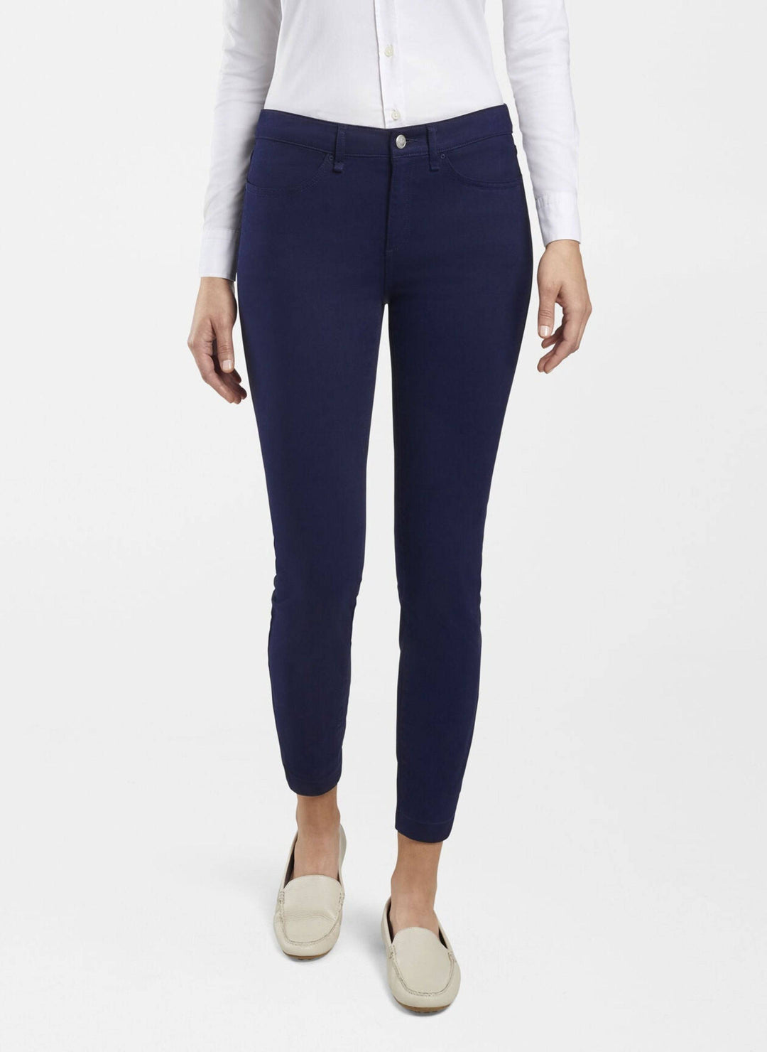 Peter Millar Women's Everyday Plush Twill Pant - Navy