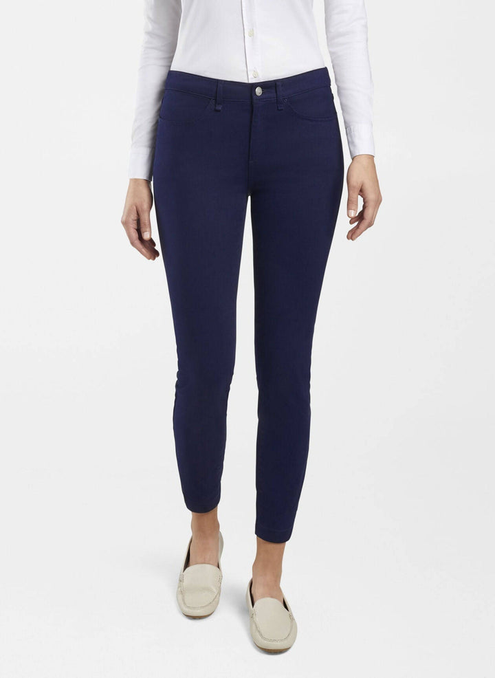 Peter Millar Women's Everyday Plush Twill Pant - Navy