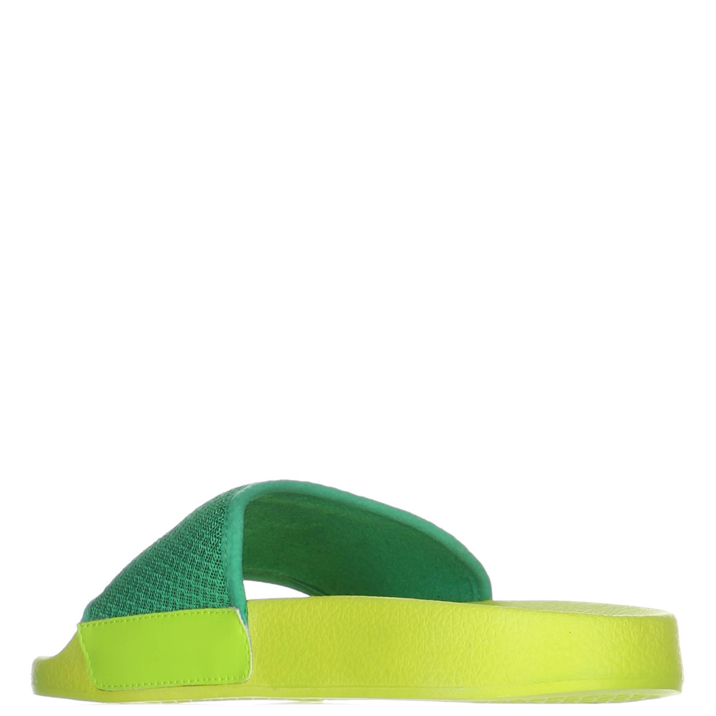 Prince Womens Prism Slides GREEN NEON LIME