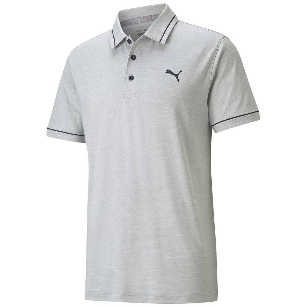 Puma Men's Cloudspun Monarch Golf Polo - Gray