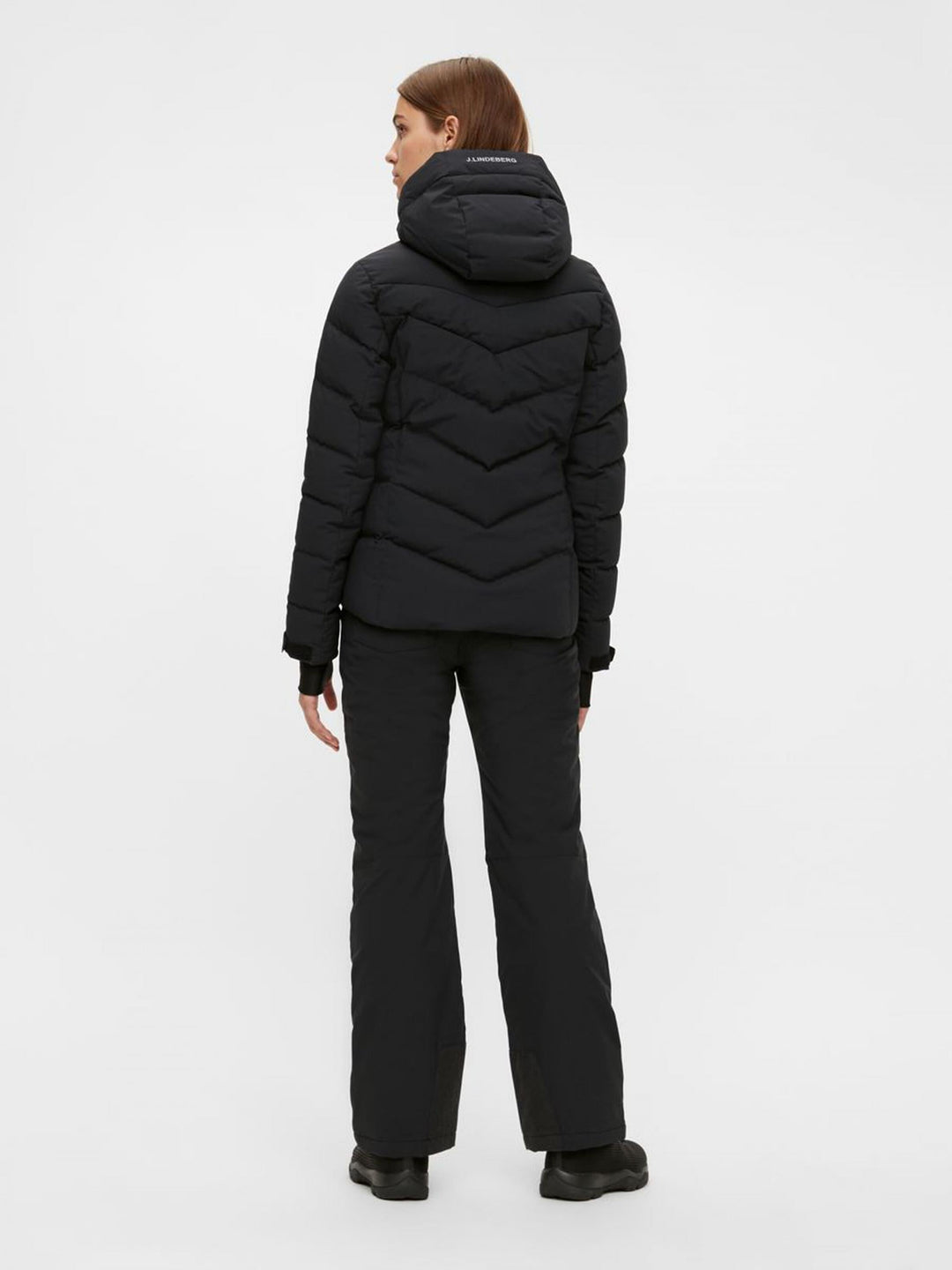 J.Lindeberg Womens Russel Down Ski Jacket - BLACK