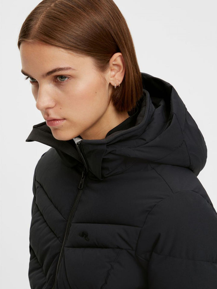 J.Lindeberg Womens Russel Down Ski Jacket - BLACK