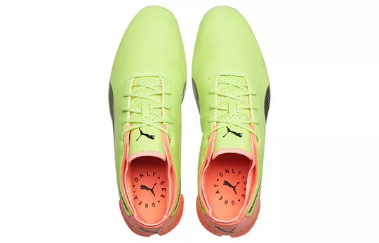 Puma Men's TOUR RICKIE FOWLER - IGNITE PROADAPT LEATHER Golf Shoes - FIZZY YELLOW