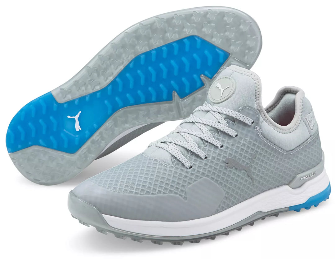 Puma Men's TOUR - PROADAPT ALPHACAT Golf Shoes - HIGH RISE / PUMA SILVER / IBIZA BLUE