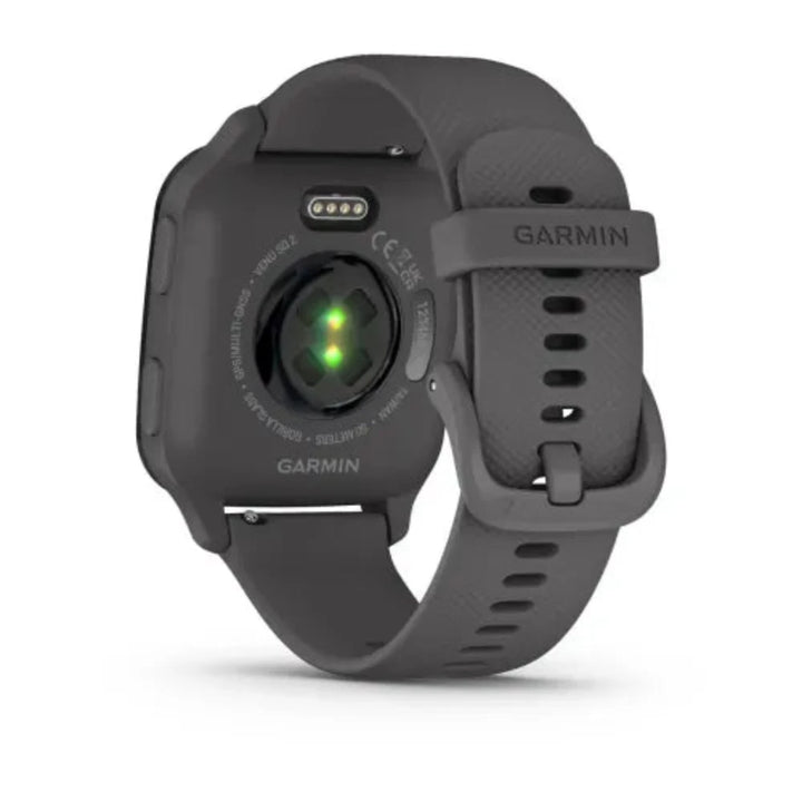 Garmin Venu SQ 2 GPS Smartwatch - Slate Aluminum Bezel with Shadow Gray Band