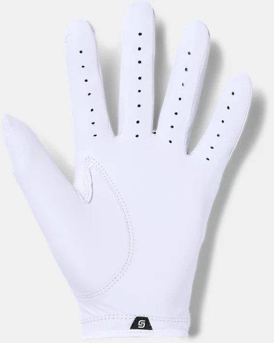 Under Armour Mens Spieth Tour Golf Gloves - WHITE