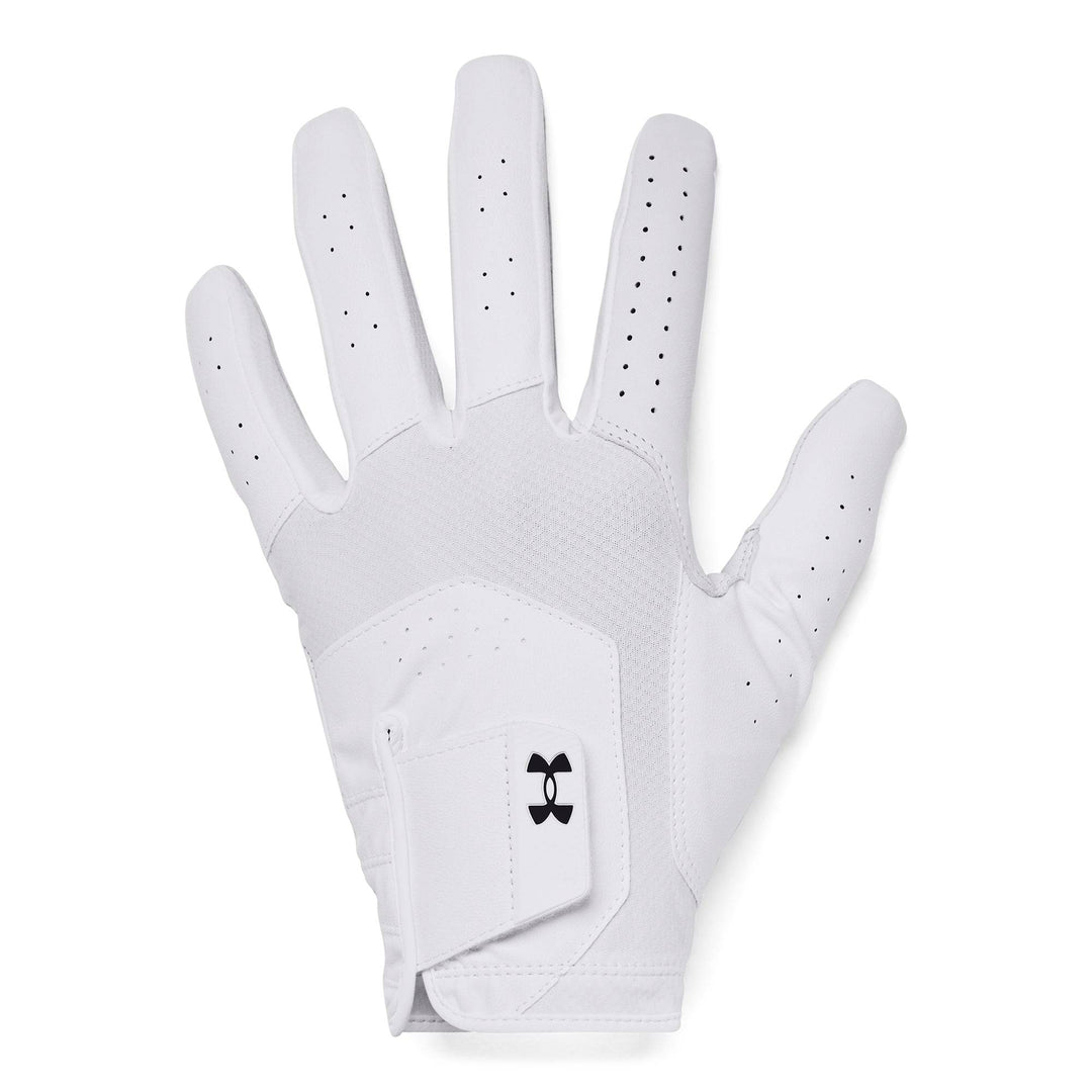 Under Armour Womens Iso-Chill Golf Gloves - WHITE/WHITE