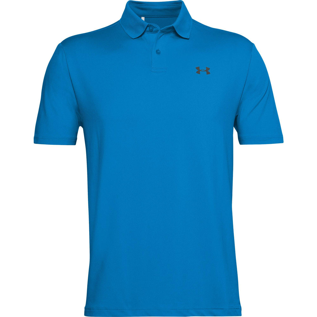 Under Armour Mens Performance Polo	 - LECTRIC BLUE/PITCH GRAY