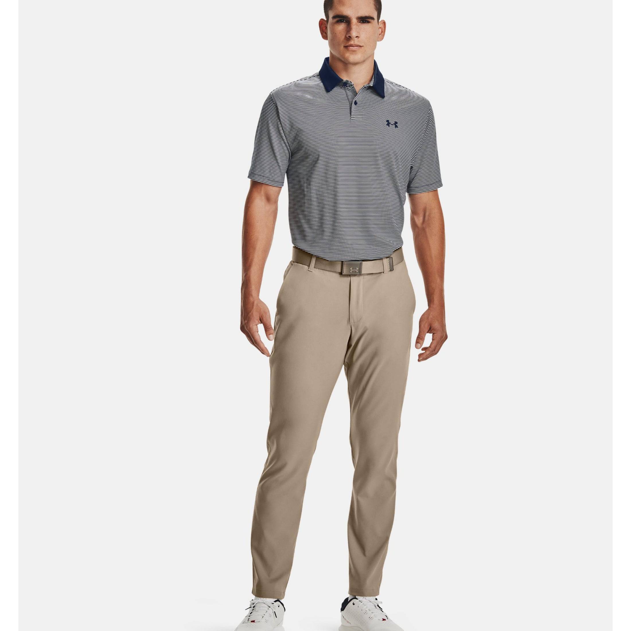 Under armour men's performance stripe golf sale polo