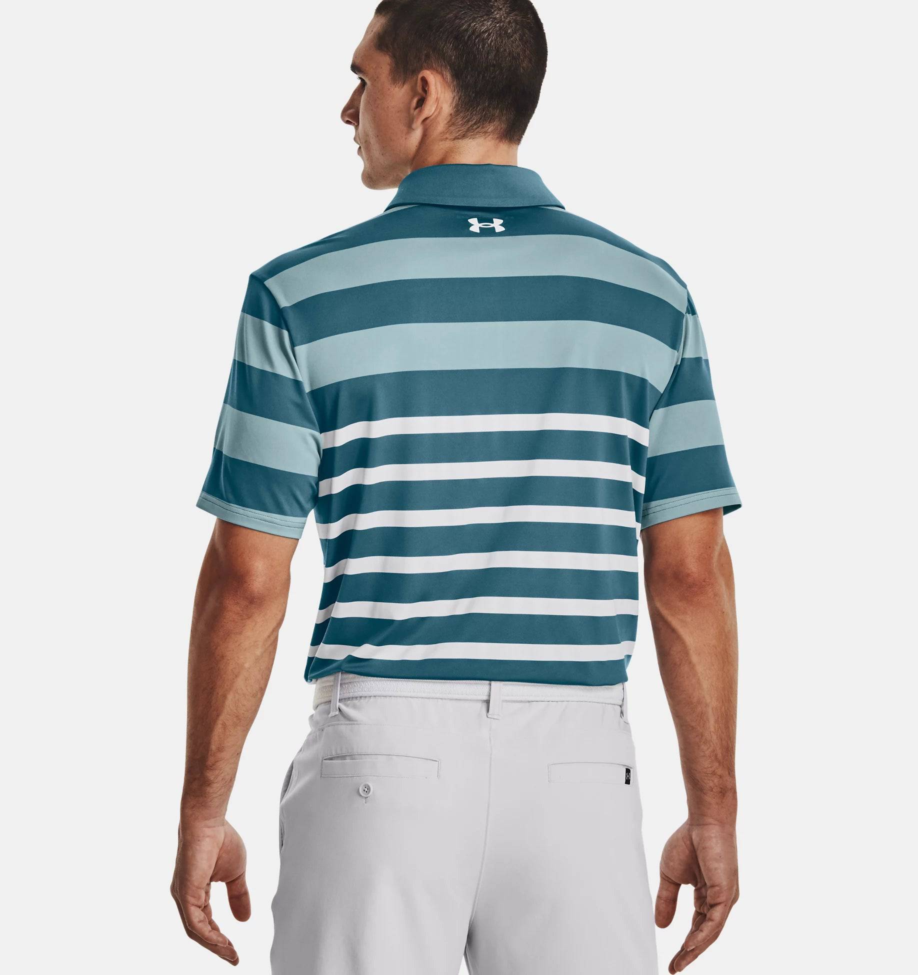 Under armour playoff deals stripe polo