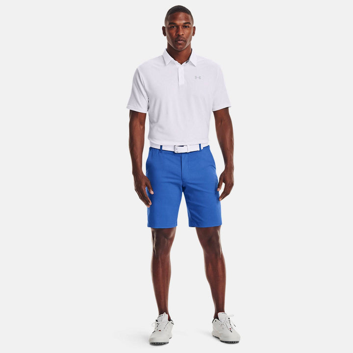 Under Armour Mens Playoff Golf Polo 2.0 - WHITE/MOD GRAY