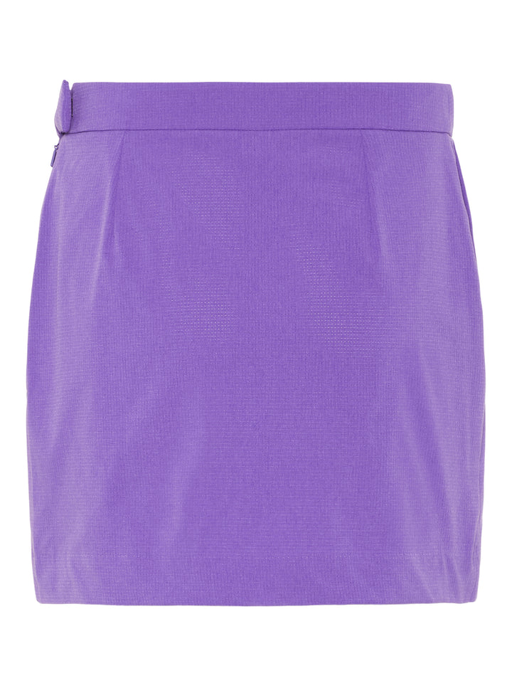 J.Lindeberg Womens SEMINA HIGH VENT GOLF SKIRT - VIOLET - Golf Anything Canada