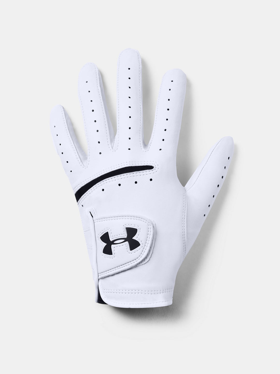 Under Armour Mens Strikeskin Tour Golf Gloves - WHITE - Golf Anything Canada